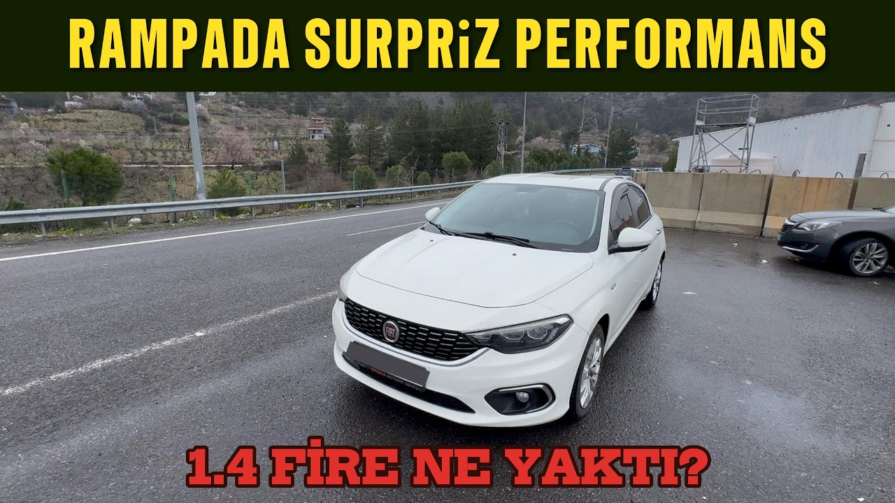 SONUNA KADAR İZLEYİN! 1.4 EGEA'DAN BEKLENMEYEN PERFORMANS | POZANTI POV