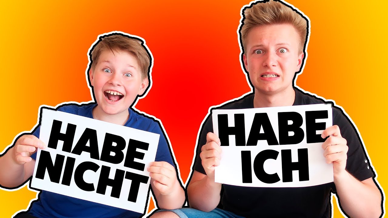 ICH HAB NOCH NIE ... (geklaut / Schule geschwänzt / geweint ... )  😂 TipTapTube