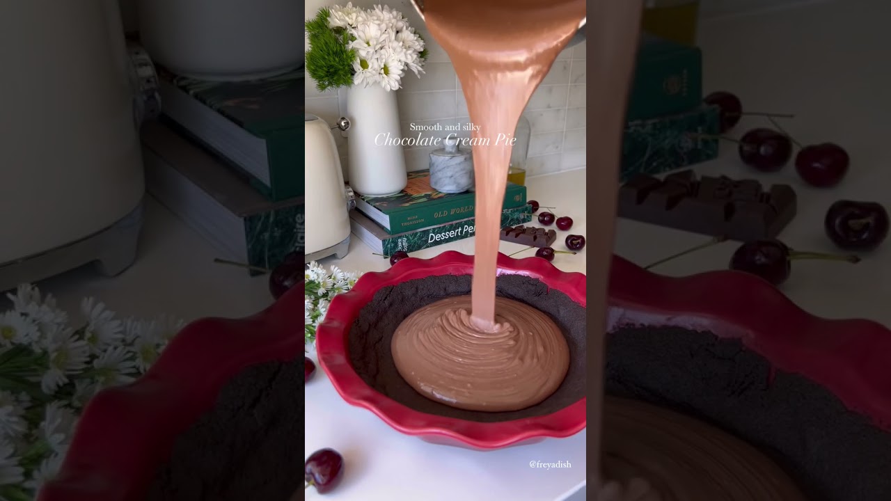 ✨ 𝘾𝙝𝙤𝙘𝙤𝙡𝙖𝙩𝙚 𝘾𝙧𝙚𝙖𝙢 𝙋𝙞𝙚 ✨🍫