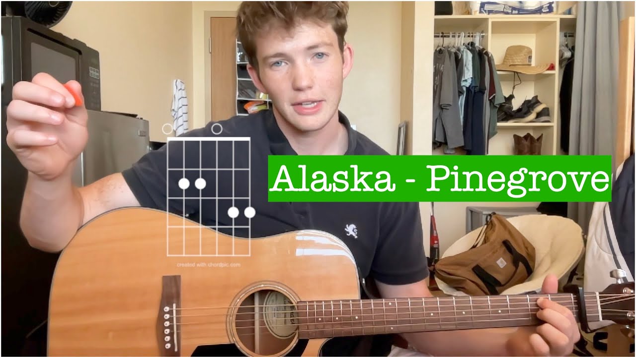Alaska (Pinegrove) - Acoustic Guitar Tutorial Lesson