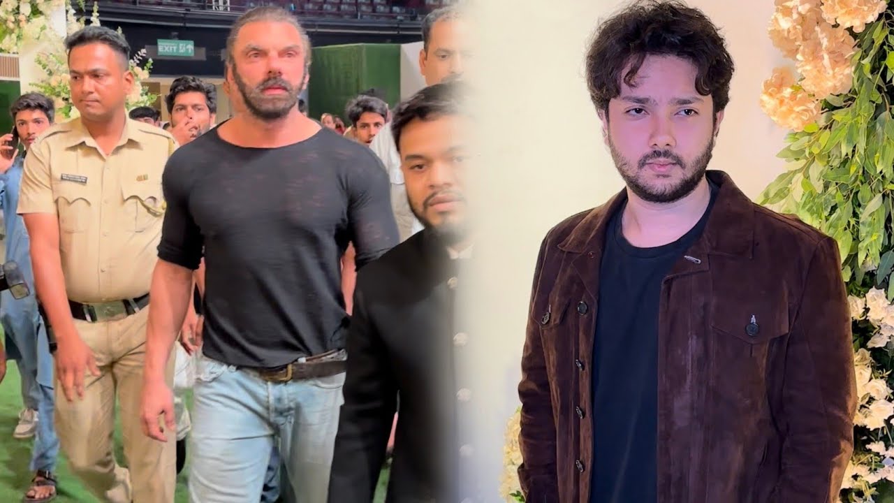 Sohail and Nirvaan Khan Attend Wedding Ceremony Of Ayaz & Zeba