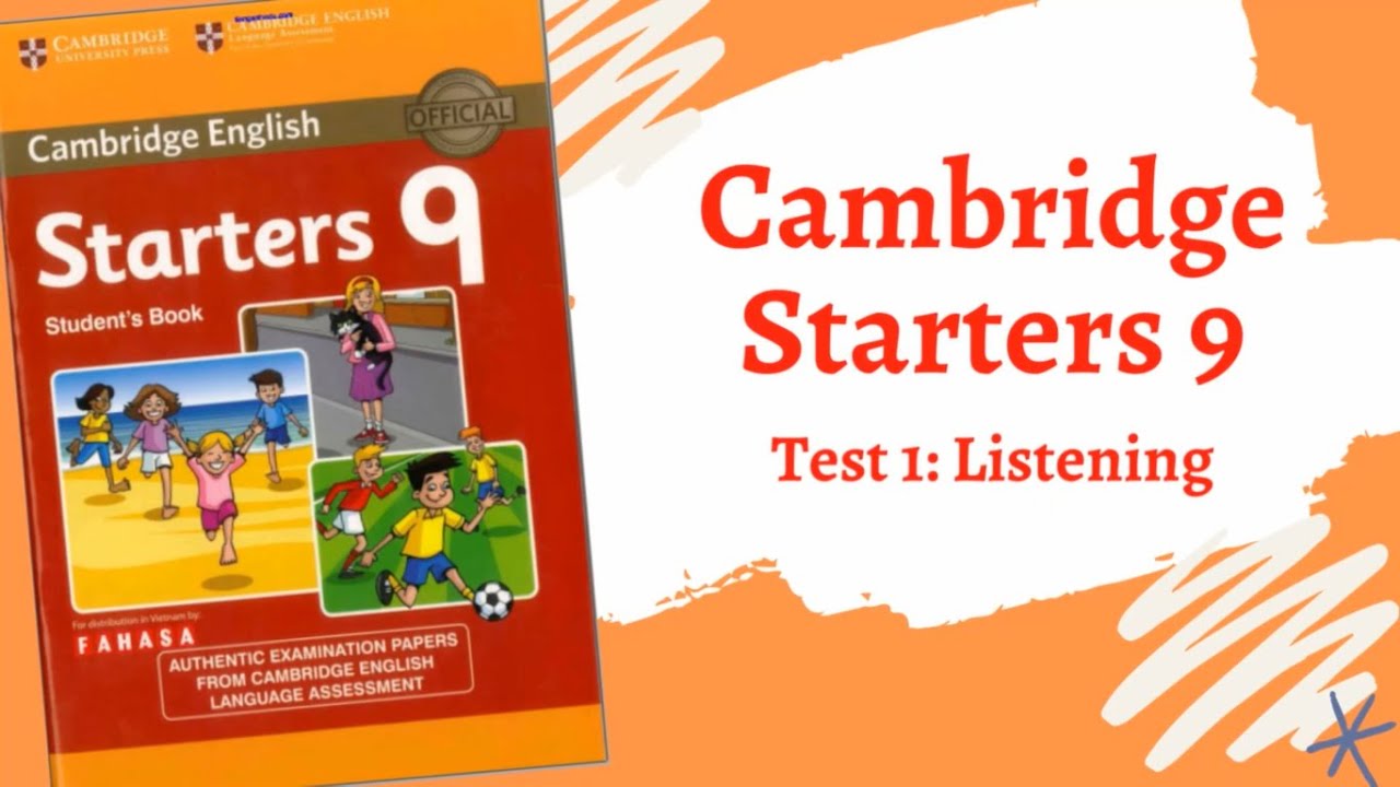 Cambridge English Starters 9 - Test 1 - Listening (Luyện nghe Test 1 Cam 9)