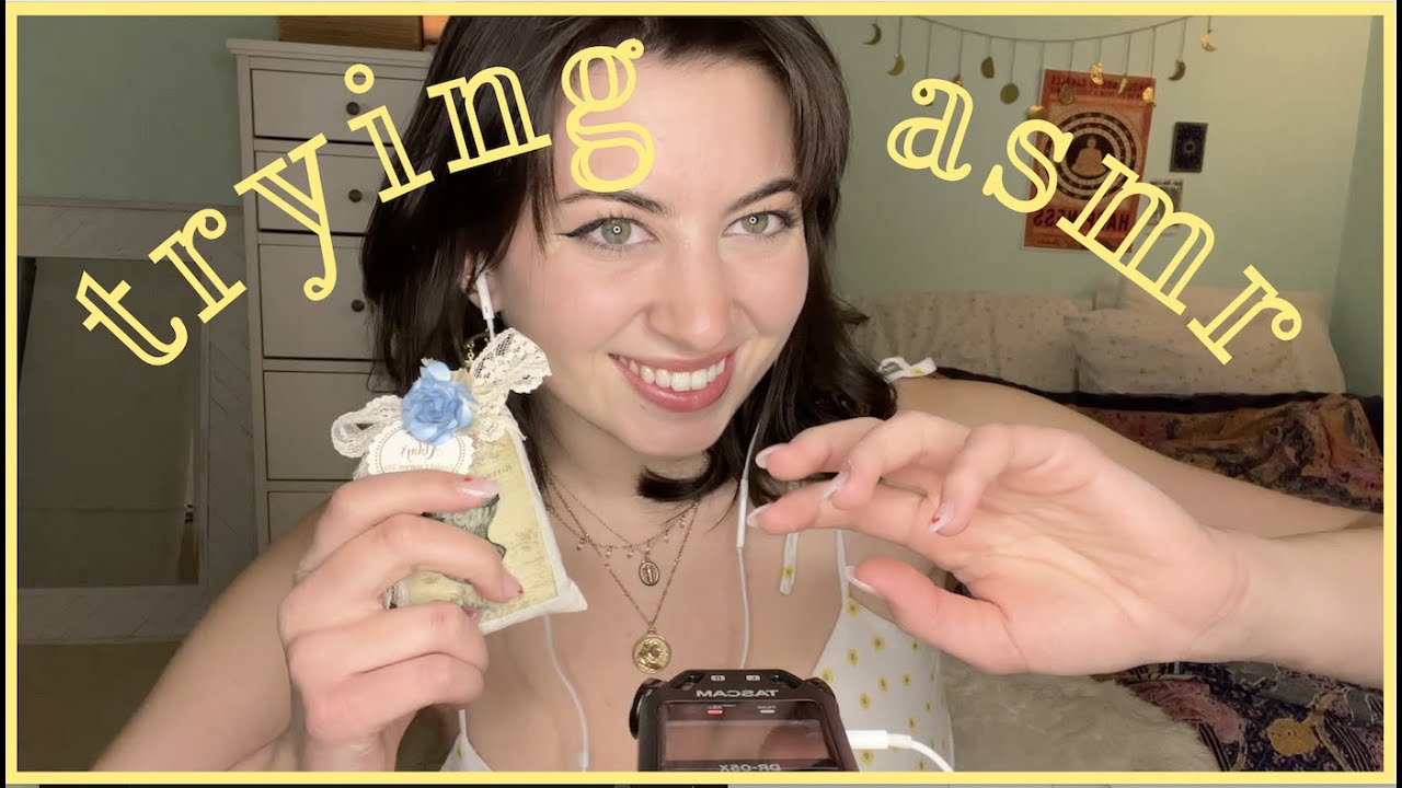 ☼ trying ASMR for the first time! ☼ {whispering, tapping, personal attention, + more!}