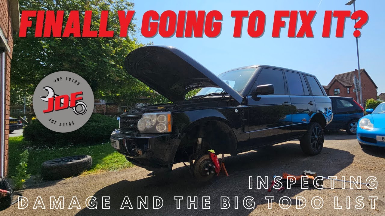 Getting back to work on my CHEAP Supercharged L322 Range Rover
