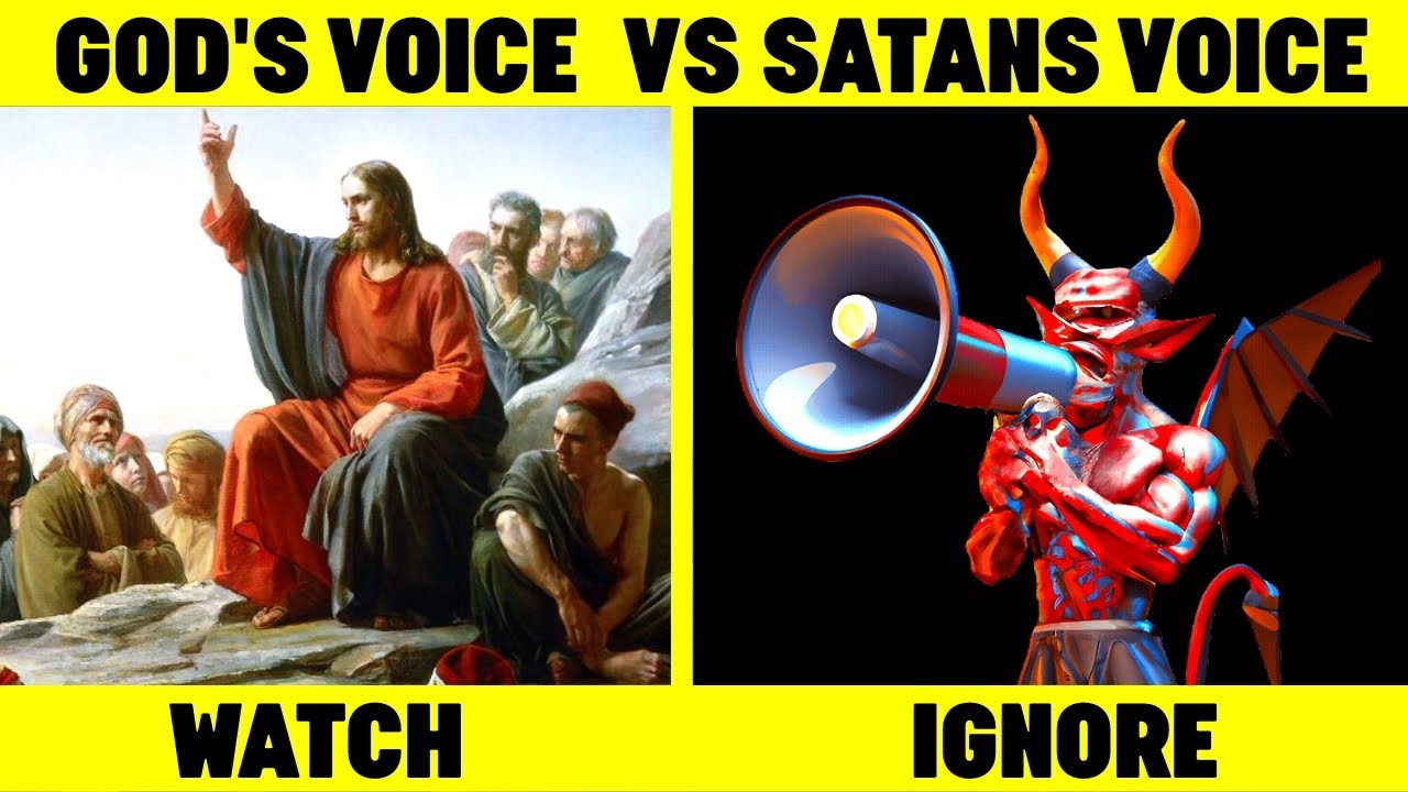 God’s Voice Vs Satan’s Voice | God Helps
