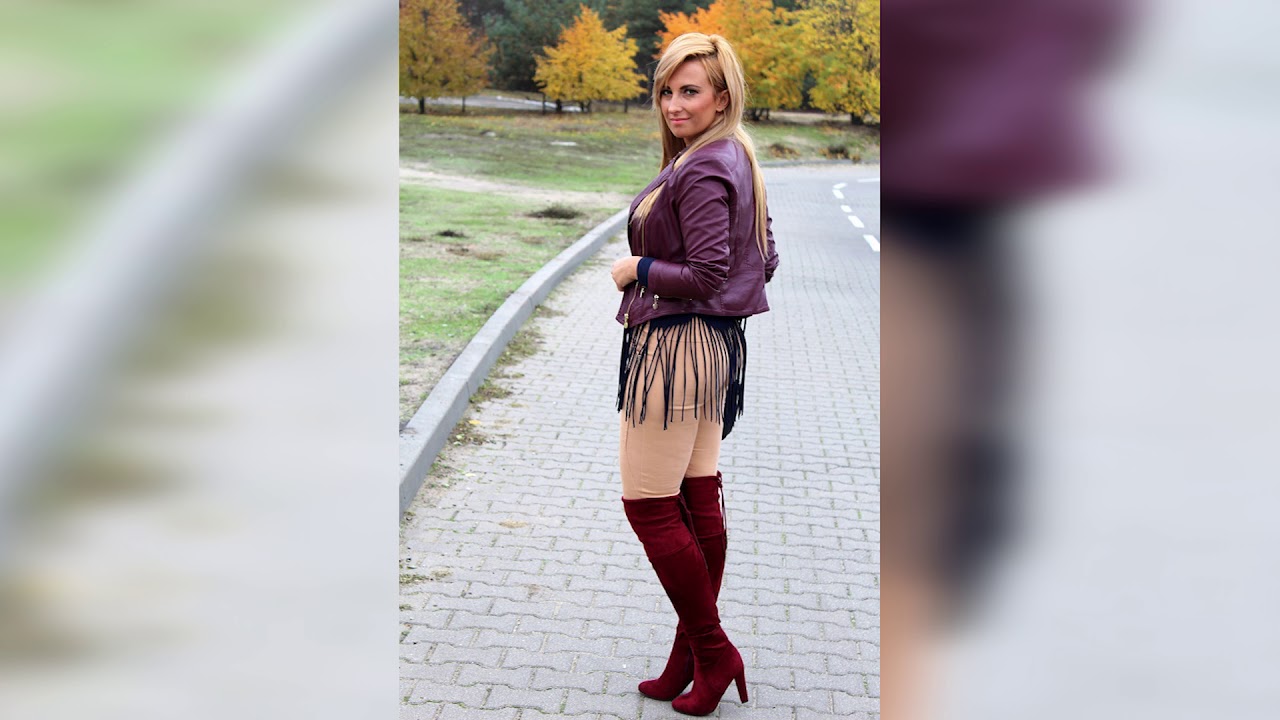 Women in Leather Boots 7
