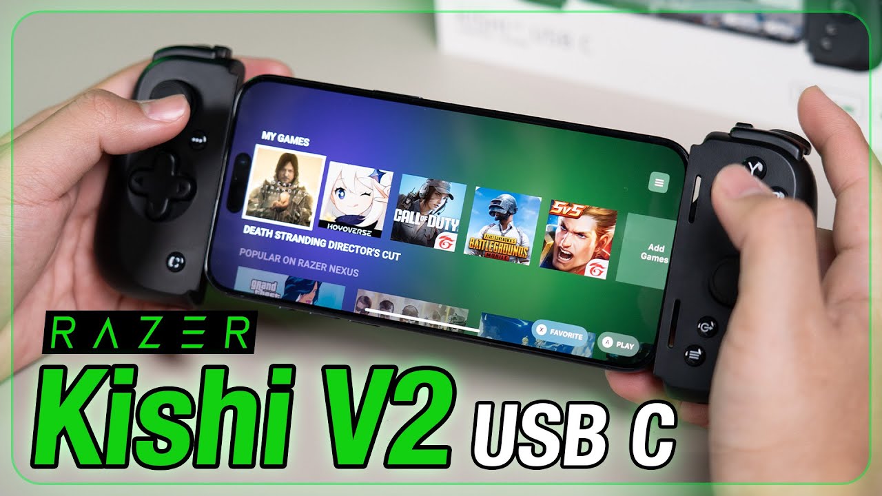 รีวิว Razer Kishi V2 USB-C เปลี่ยนมือถือให้เป็นเครื่องเล่นเกม ใช้ได้ทั้ง iPhone และ Android