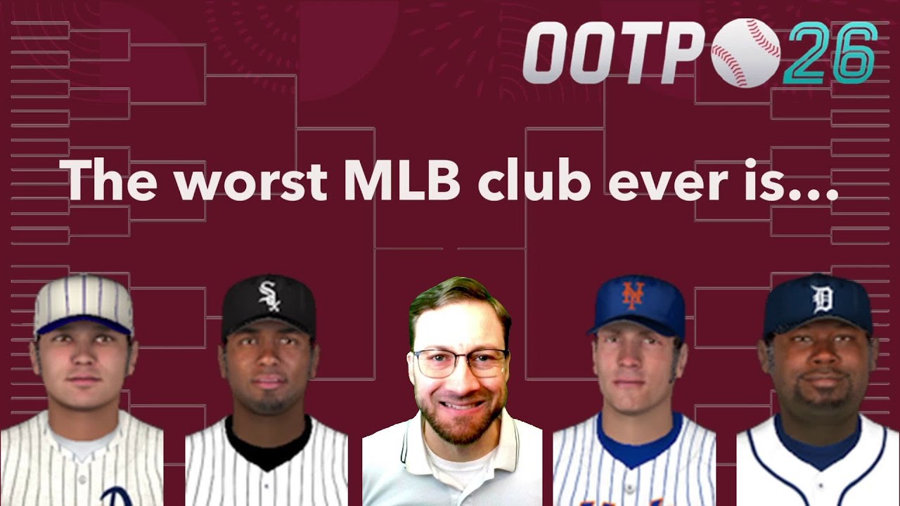 I staged a 64-team tournament in OOTP 26 to find the worst club in MLB history