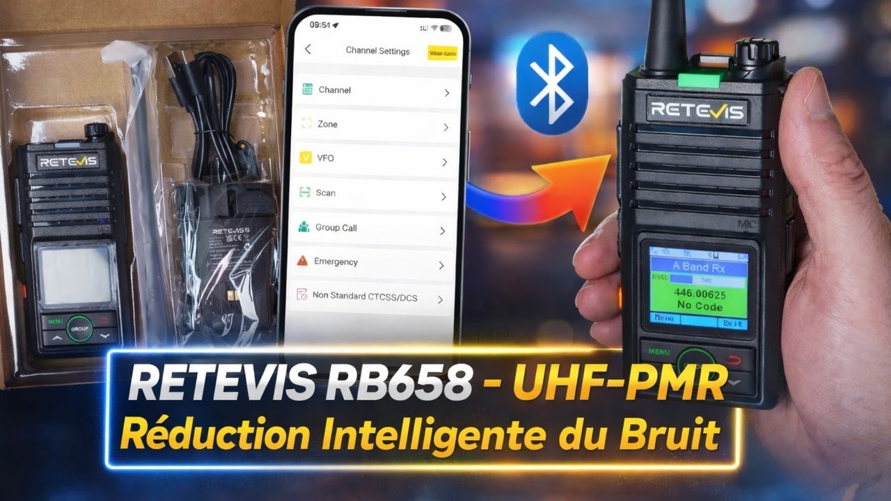 RETEVIS RB658 : simple, robuste et efficace ?