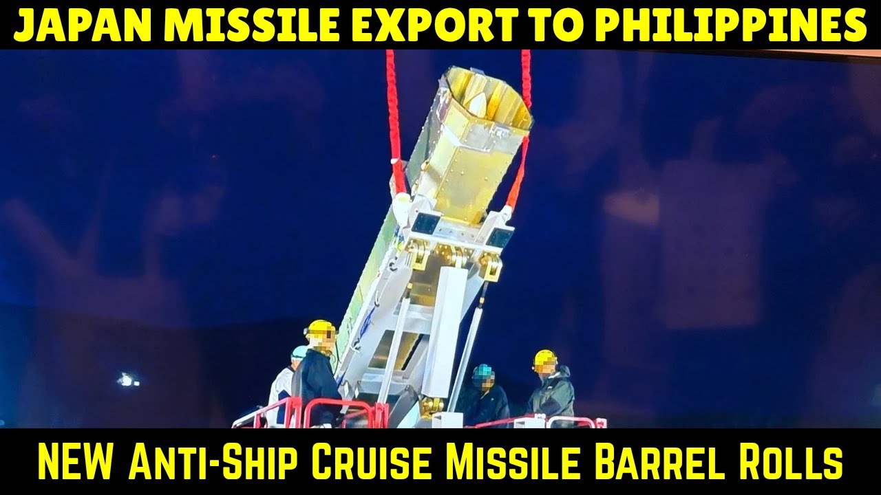 JAPAN MISSILE EXPORT TO PHILIPPINES 🇵🇭 NEW ANTI-SHIP CRUISE MISSILE THAT ROLL TO SMART EVADE DEFENSE