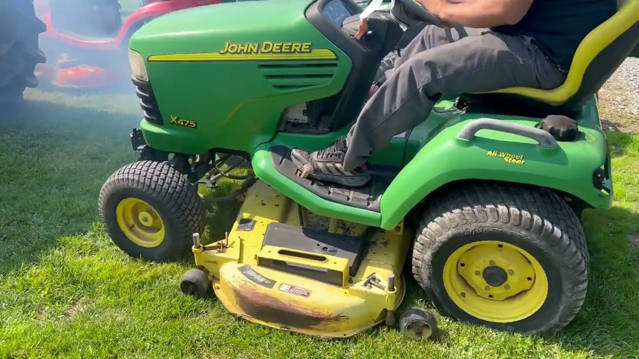 Lot 87 John Deere x475 Lawnmower