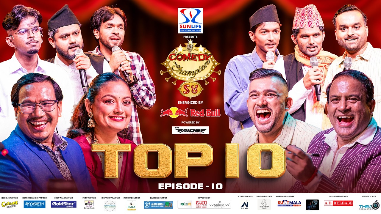 Comedy Champion Season 4 | Top 10 | Episode 10 | Jitu Nepal, Reecha Sharma, Buddhi, Bishal