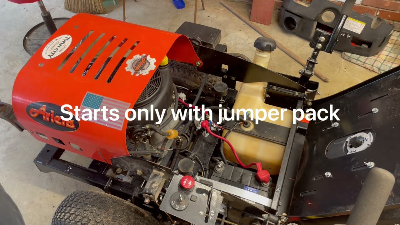 Ariens Zoom 34 Electrical Issues