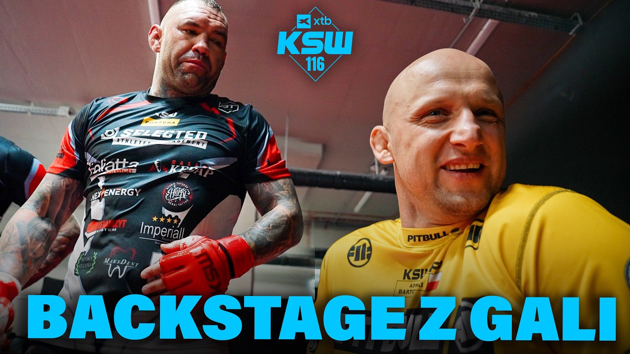 XTB KSW 116: Gala / Event  (Bartosiński, Romanowski, Fleminas, Zając) | VLOG - Fight Week