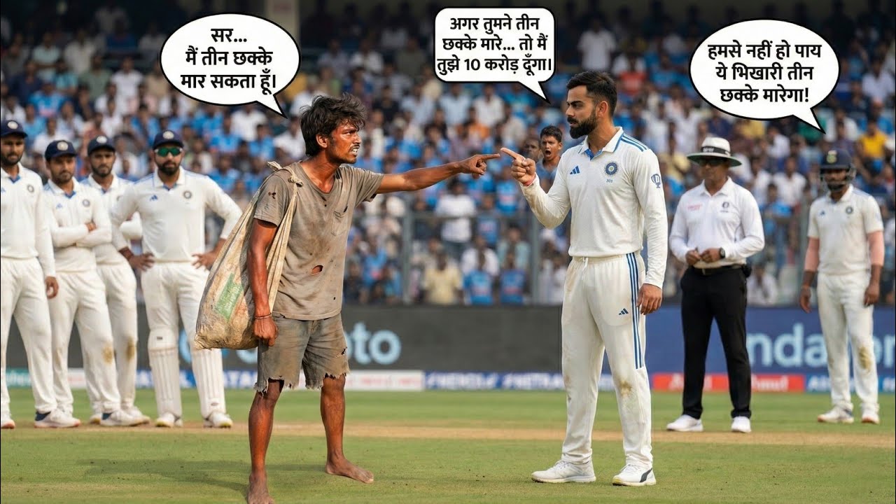 सबने समझा गरीब लड़का… लेकिन उसने | तीन गेंदों में तीन छक्के मारे | 10 करोड़ का मैच जिता😲