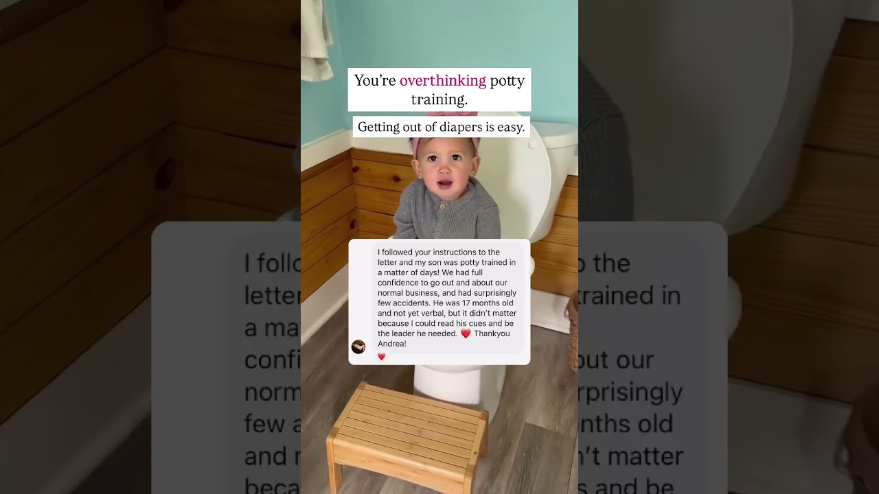 Y&rsquo;all it is REALLY simple to potty train, you just need to know what to do 👇