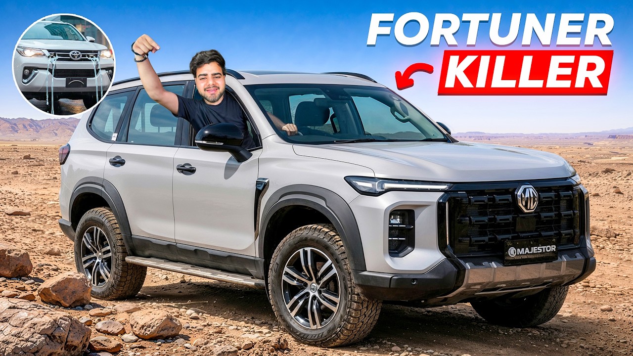 Fortuner Owners Won’t Like This… MG Majestor is Dangerous!!