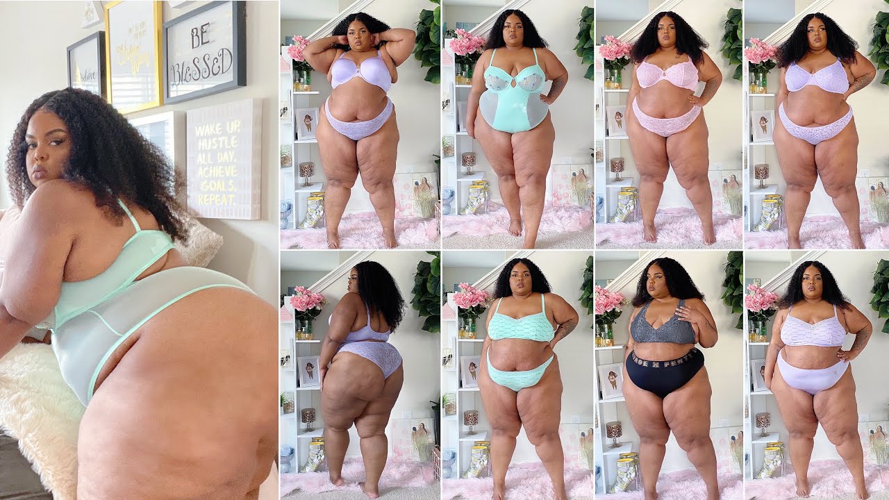 Soft & Delicate Sexy Plus Size Lingerie Try-On Haul | ft. Savage X Fenty