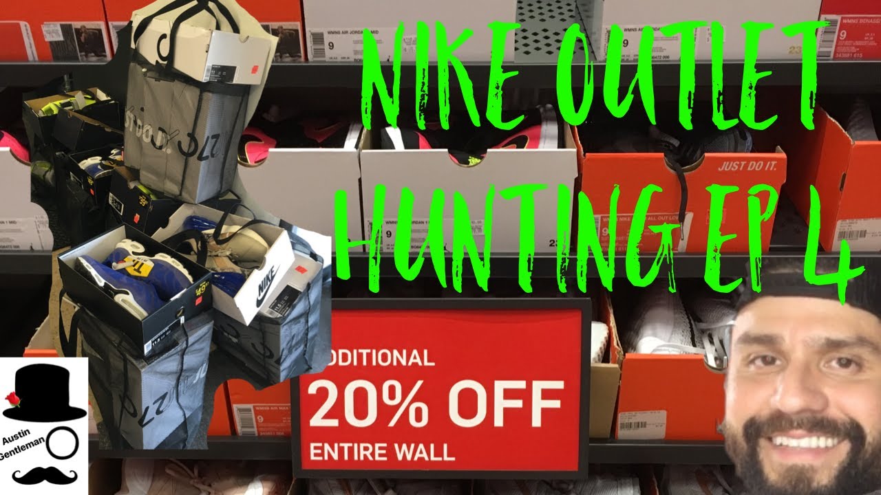 Nike Outlet Hunting Ep 4 Air Force 1 Air Max 270 Air Max TN!