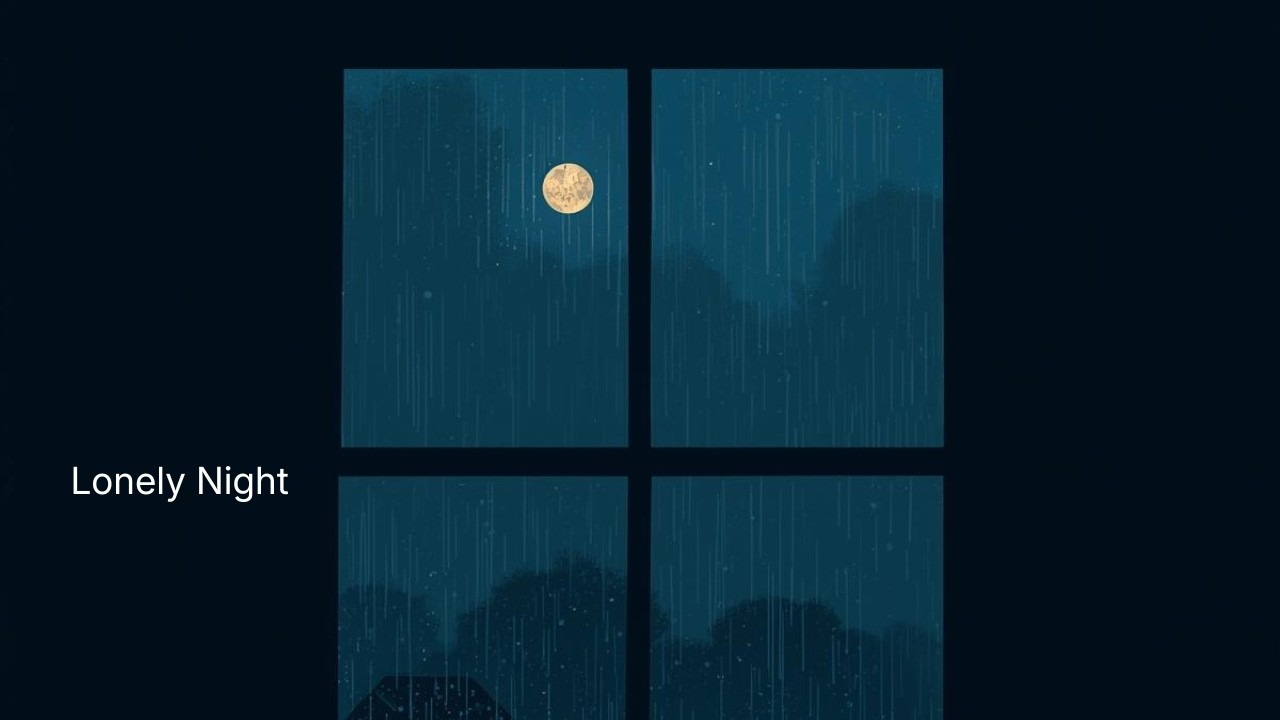 Lonely Night Ambient Journey 🌙 Calm Trance for Overthinking (No Beat, 1 Hour