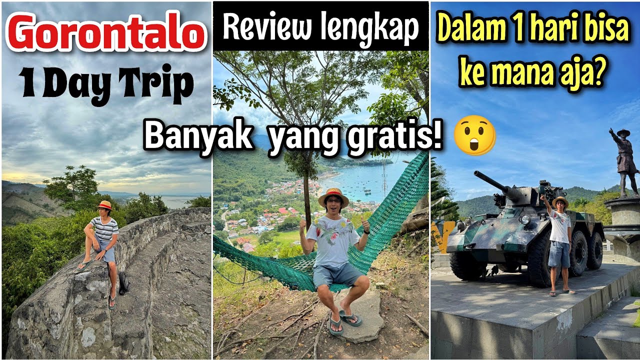 1 HARI SERU DI GORONTALO‼️ EXPLORE ALAM, BUDAYA & KULINER KHAS GORONTALO 🤩