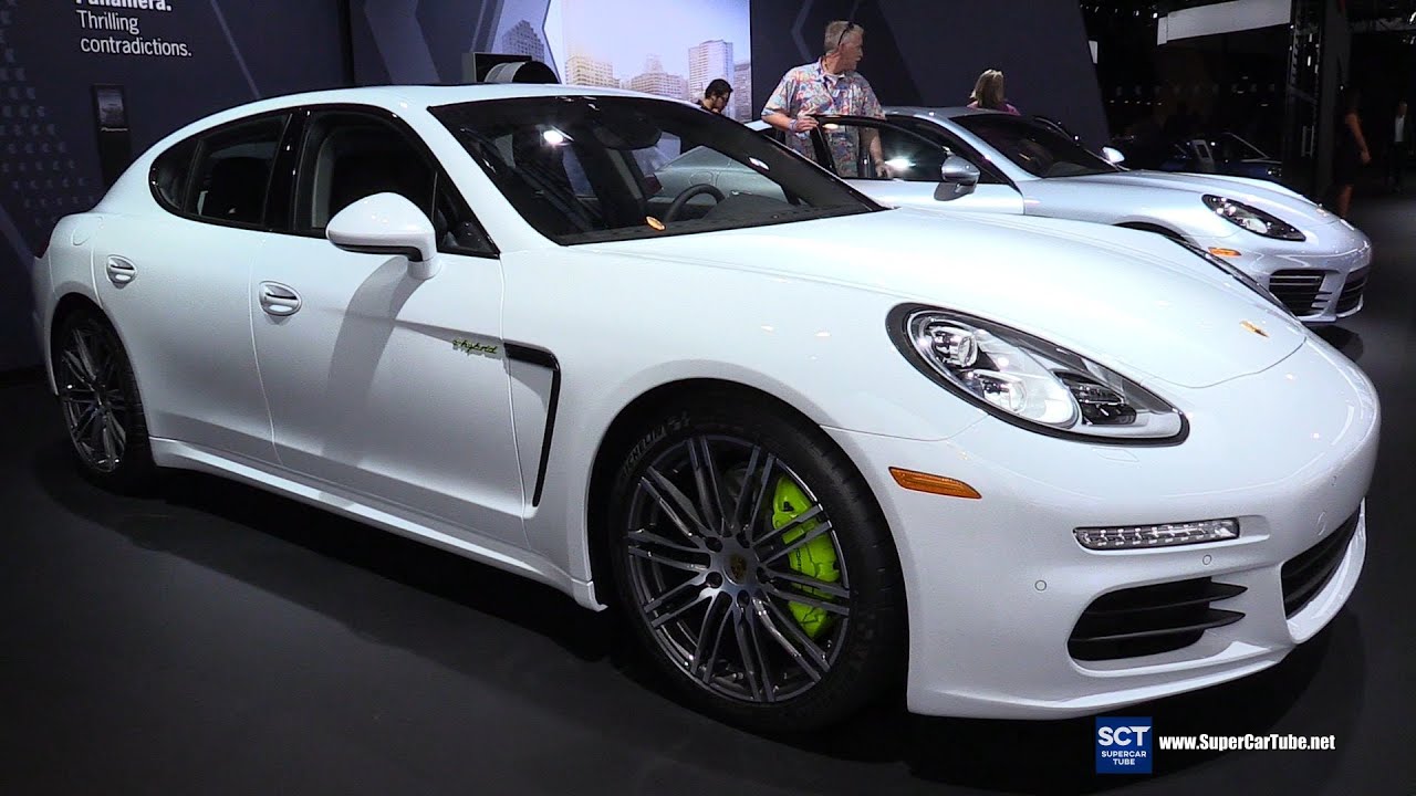 2016 Porsche Panamera S E-Hybrid - Exterior and Interior Walkaround - 2015 LA Auto Show