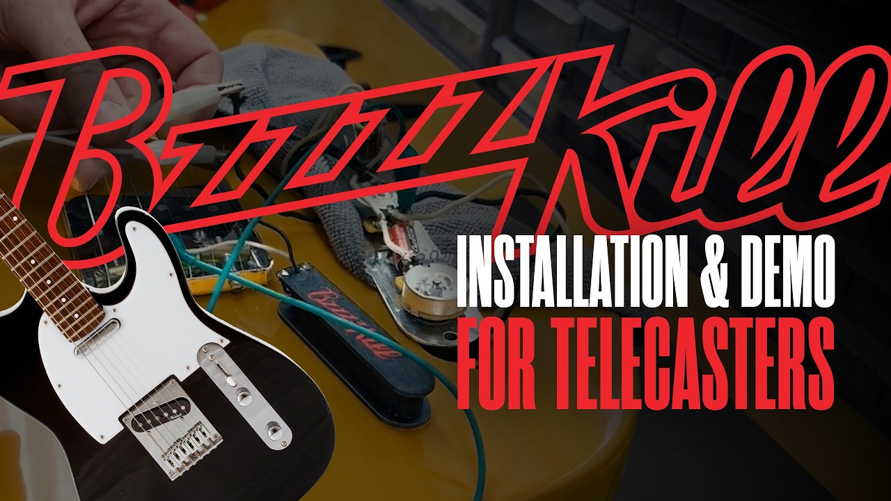How to Install BzzzzKill in a Telecaster | Eliminate Single-Coil Hum (Step-by-Step Guide)