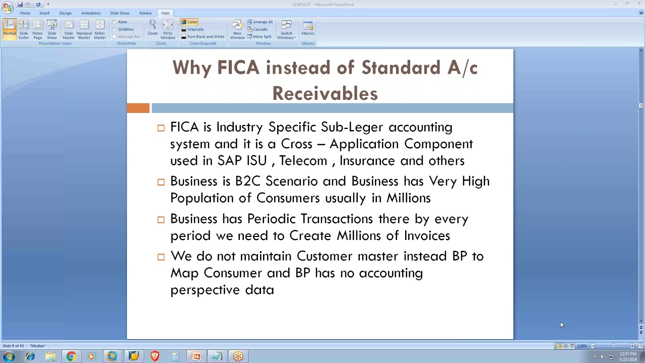 SAP FICA - Contract accounting  Training & Overview - By SIMHA Hyderabad