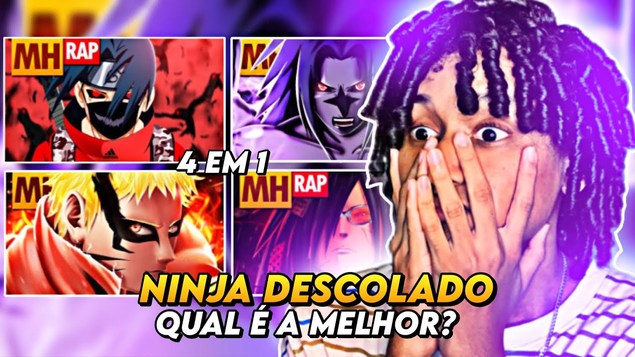 REACT| NINJA DESCOLADO 1, 2 ,3, 4 🔥 (Naruto) Style Trap | Prod. Sidney Scaccio | MHRAP #mhrap