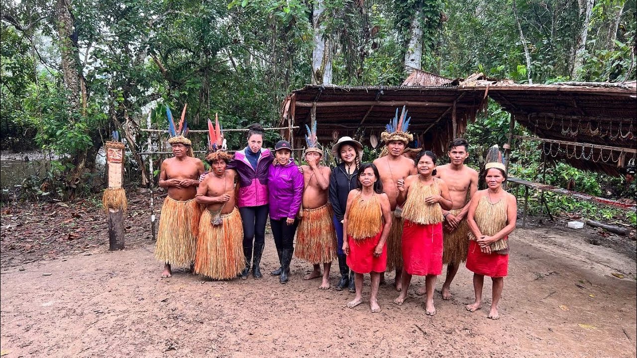 Meeting the Amazonian tribe, “Yagua” | Amazon Rainforest Experience | Indigenous Culture in Peru 🇵🇪