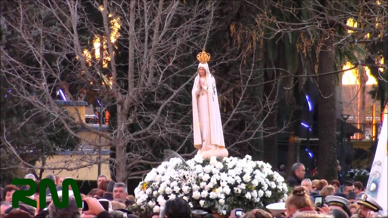LLEGADA DE LA VIRGEN DE FÁTIMA (LA PEREGRINA) 6 DE FEBRERO DE 2015 HUELVA