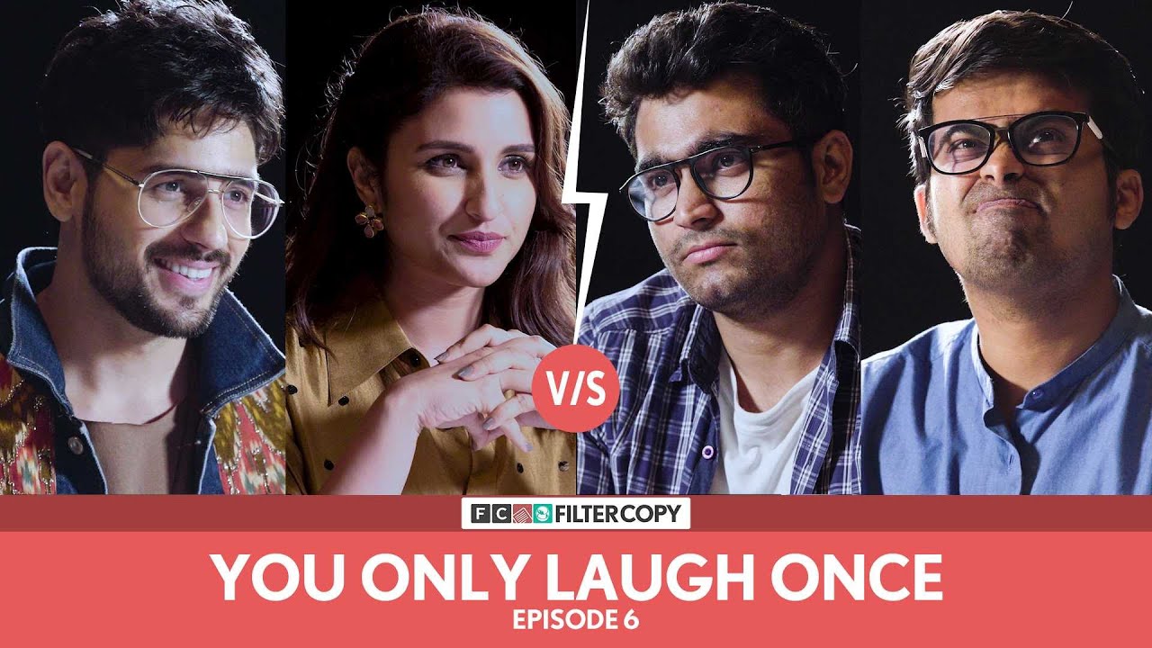 FilterCopy Vs. Sidharth and Parineeti | YOLO: You Only Laugh Once | S01E06 | Ft. Viraj and Raunak