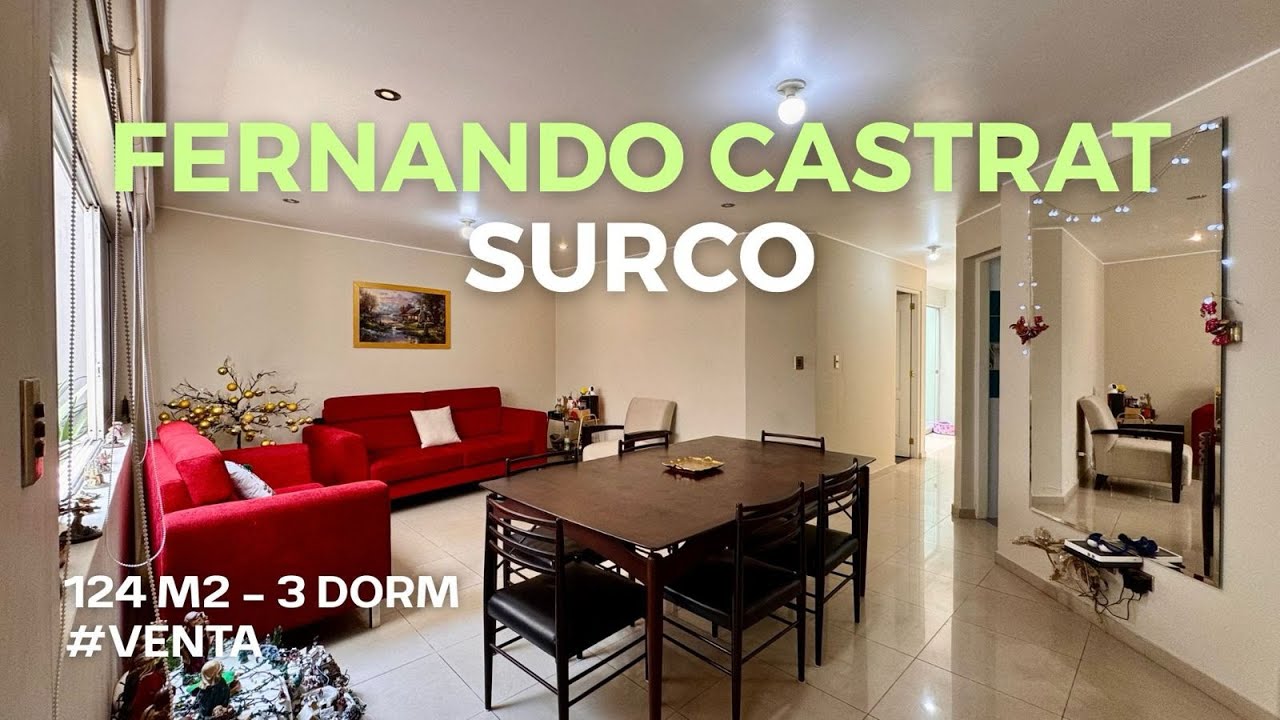 #Venta - A espalda de Av Benavides, 124 m2, 3 Dorm, 1 cochera