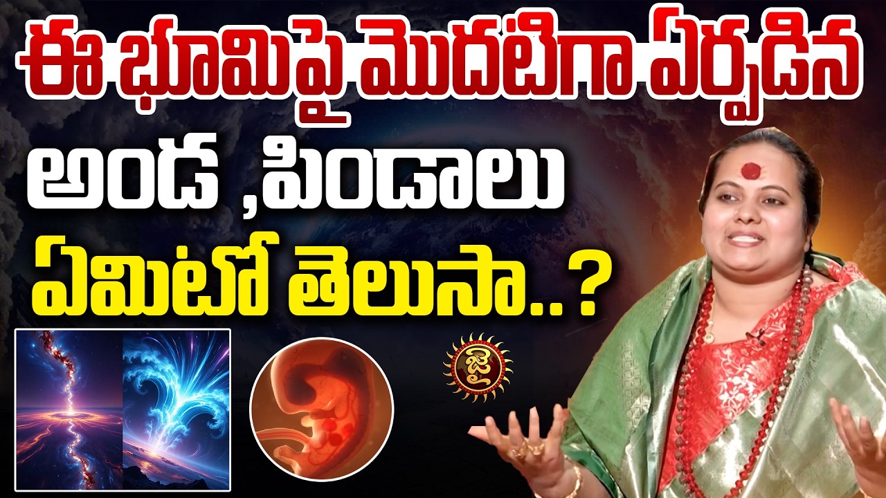 ఈ భూమిపై మొదటిగా ఏర్పడిన అండ ,పిండాలు ఏమిటో తెలుసా..? Dr Sindhu Mataji Dharma Sandehalu | Jai Hindu