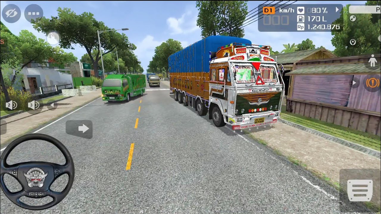  bus simulator indonesia || new transport indonesia road || indian truck mode download 😱 #bussid 