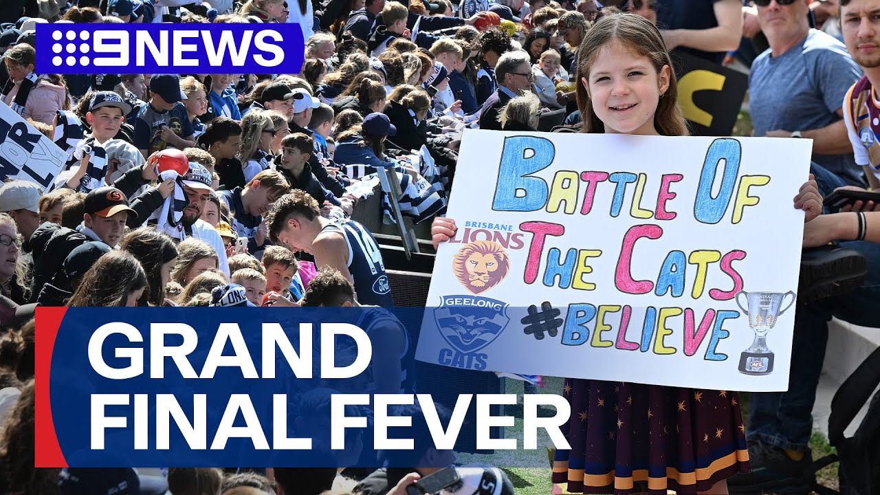 Thousands expected to descend around MCG for AFL Grand Final | 9 News Australia