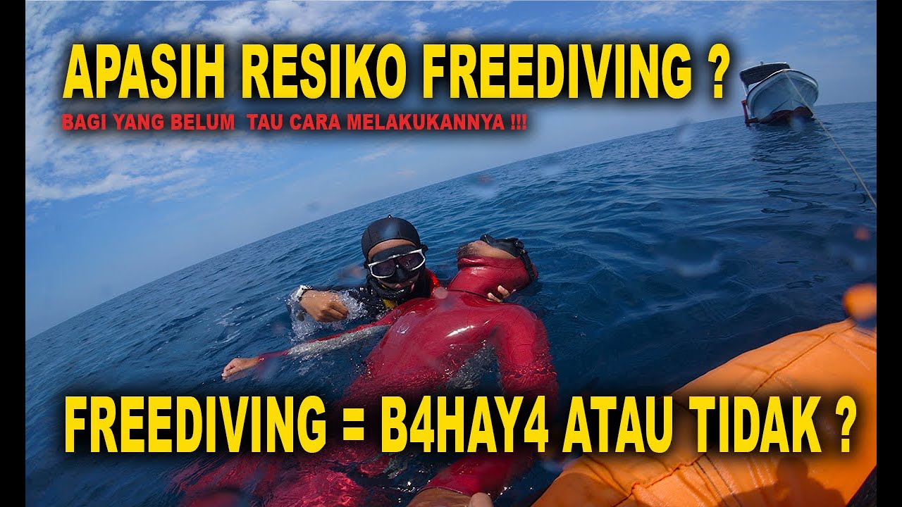 APASIH RESIKO DARI FREEDIVING / MENYELAM SAMBIL TAHAN NAFAS ?