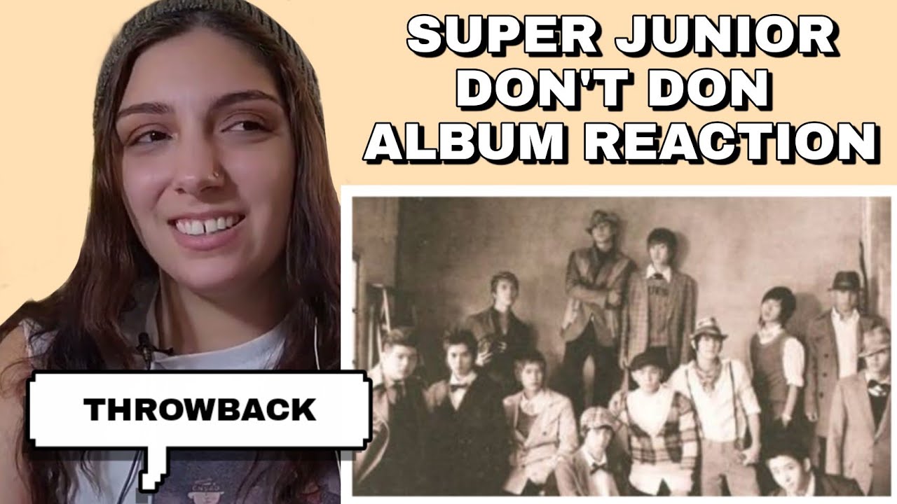 Super Junior 'Don't Don' Album | REACTION