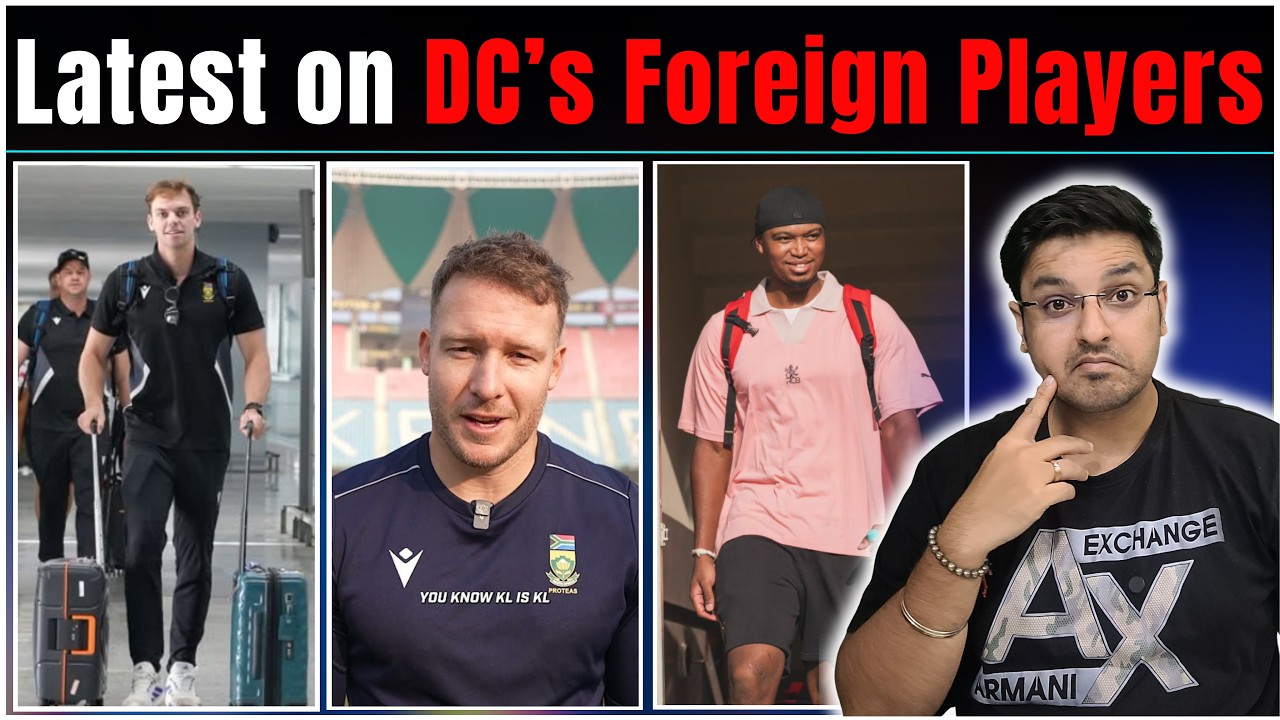 Big Update on DC's FOREIGN PLAYERS | When Lungi Ngidi, David Miller, Tristan Stubbs join? IPL 2026