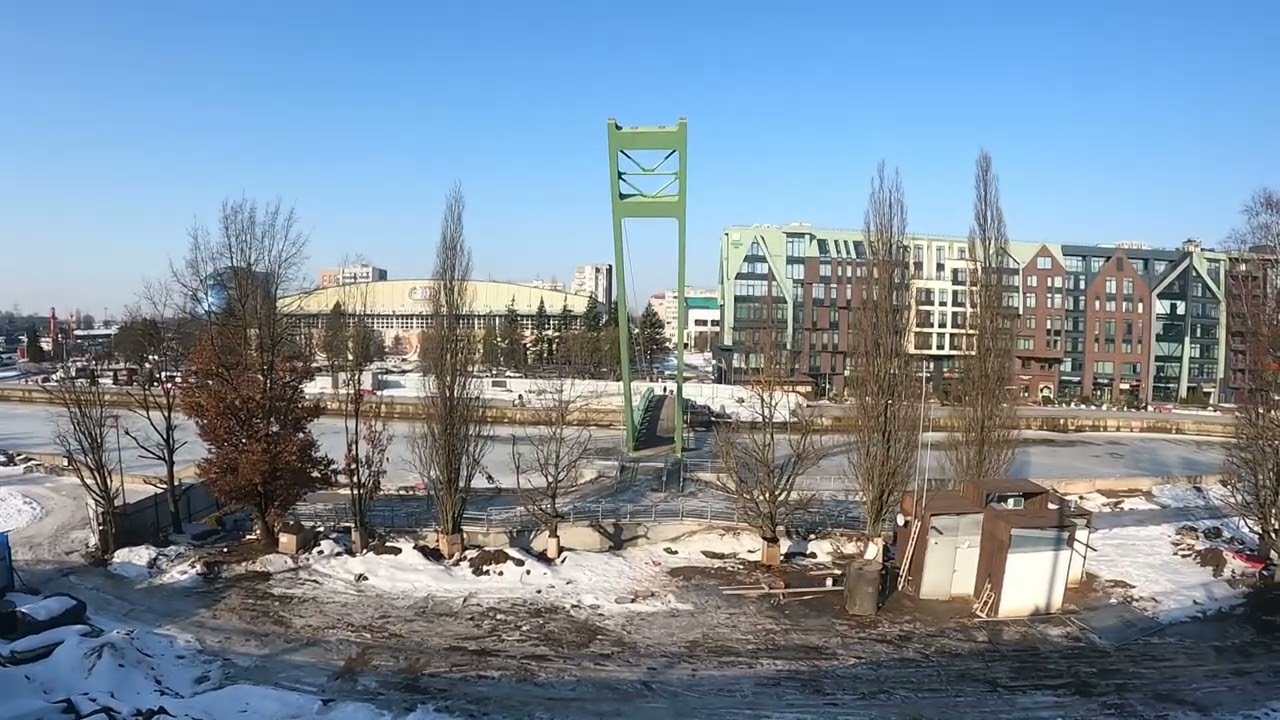 Калининград   Философский мост 28 февраля 26 года. 