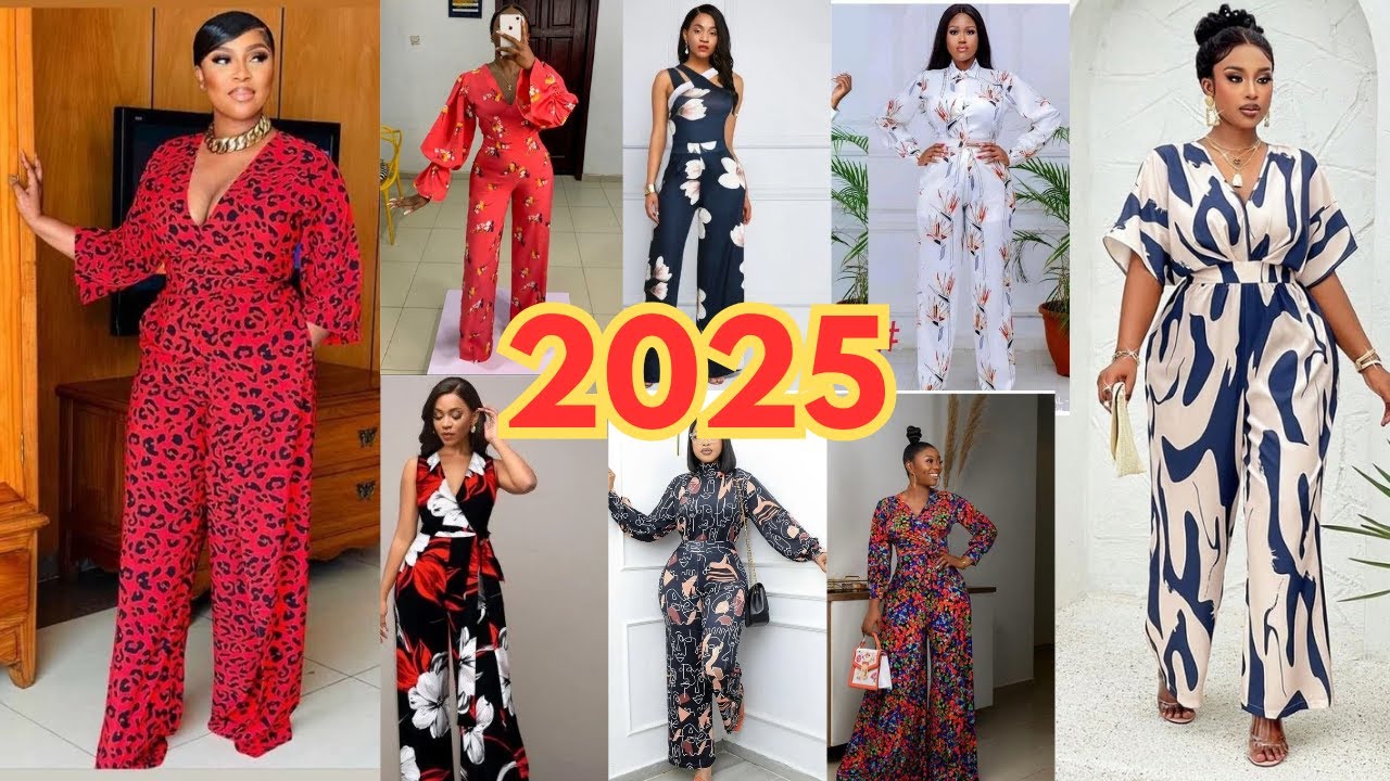 Flowered Chiffon Jumpsuit Styles | Jumpsuit Chiffon Material 2025 |chiffon styles | jumpsuit