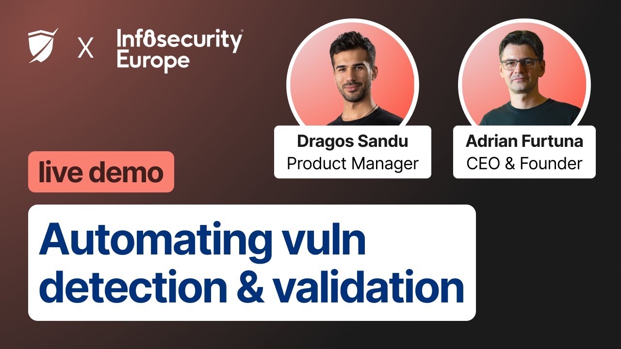 Workshop @Infosecurityeurope 2025: Automating vuln detection & validation in your private cloud