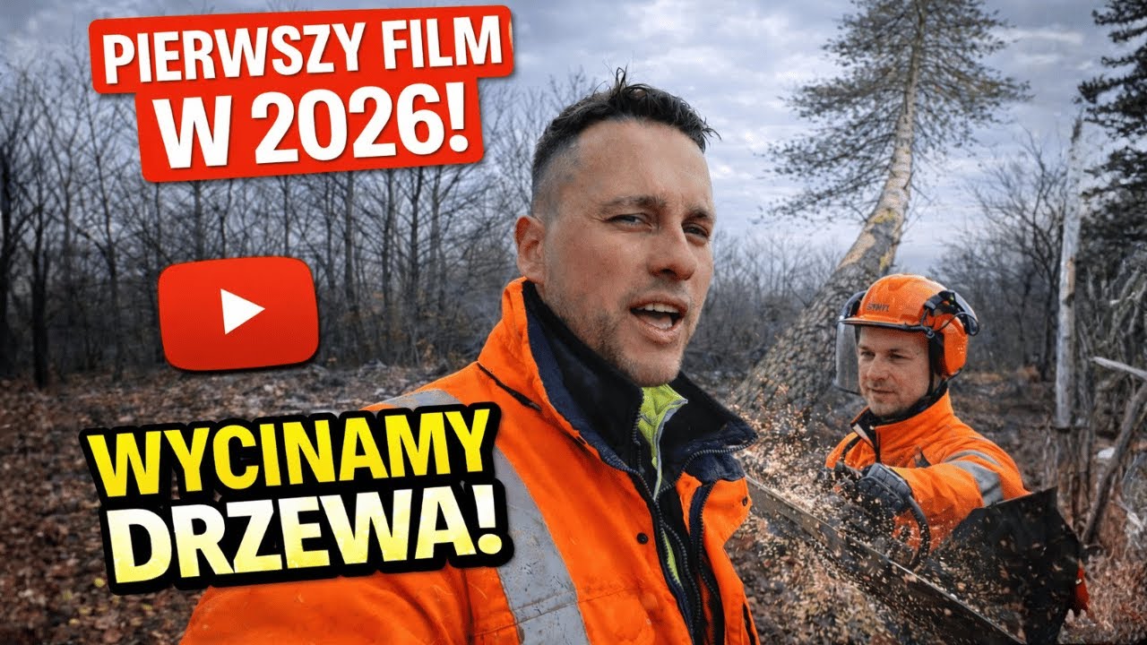 Pierwsza rzecz na zarośniętej działce przed budową domu? WYCINKA DRZEW | Sezon 2026 czas zacząć!