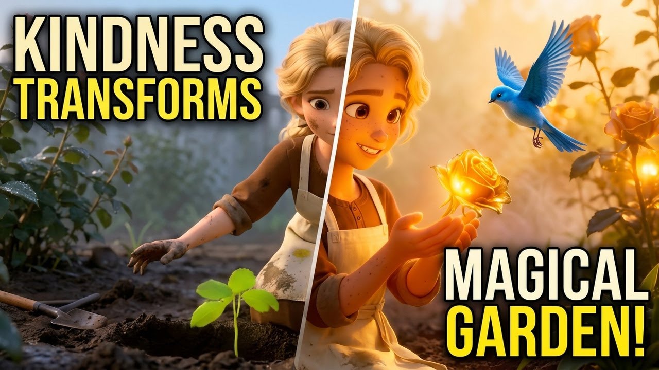 Cinderella's Magical Garden | Kindness Fairy Tale for Kids