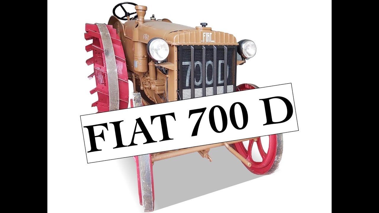 Trattore Fiat 700 D