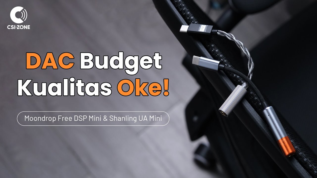 Battle DAC 600 Ribuan! Moondrop Free DSP Mini & Shanling UA Mini