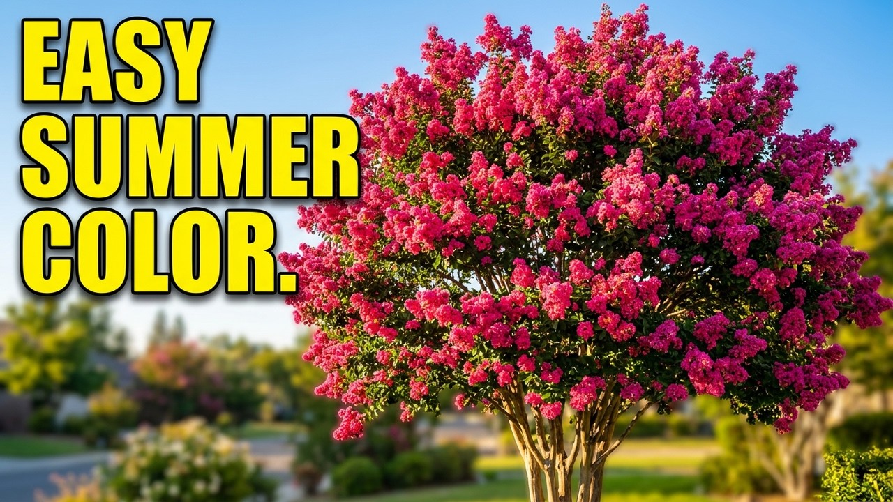 Crape Myrtle, the crazy colorful tree