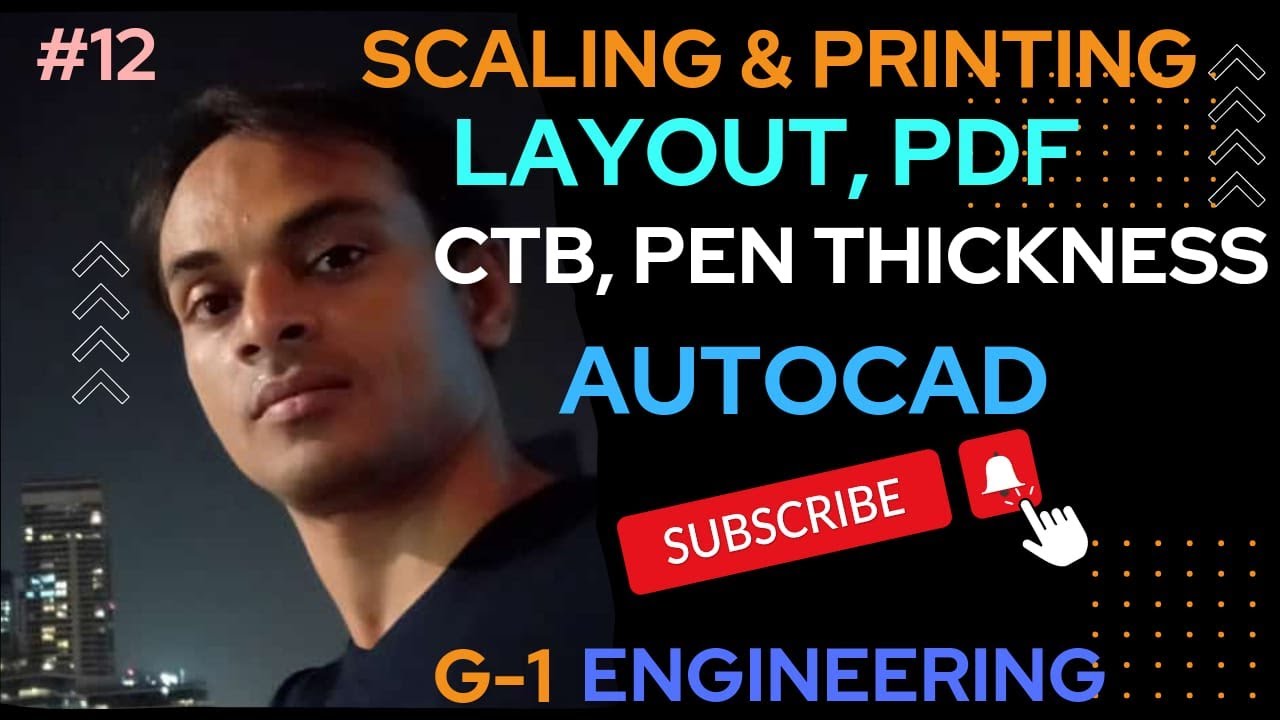 #Printing a drawing in AutoCAD #How to make PDF in AutoCAD? #CTB in AutoCAD #Pen assignment in CAD.
