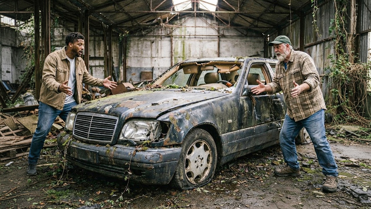 Abandoned Mercedes-Benz Resurrection | From Forgotten Junkyard to Luxury Legend
