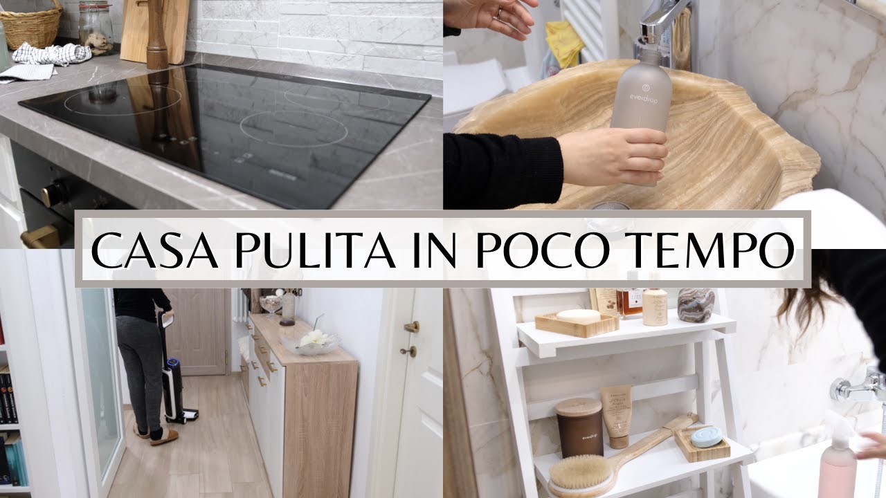 Routine GIORNALIERA di pulizie VELOCI MA EFFICACI!
